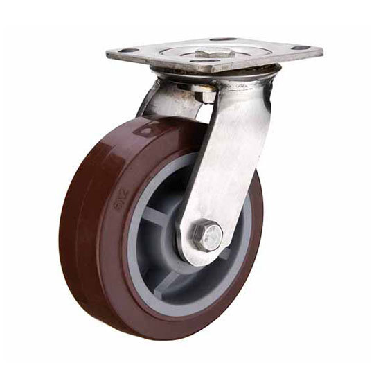 Ruedas de acero inoxidable