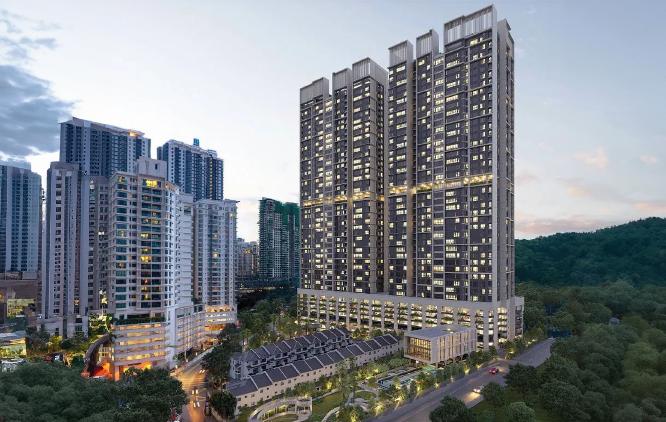 吉隆坡滿家樂豪華住宅BonKiara公寓