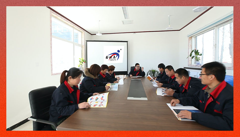 Factory management meeting