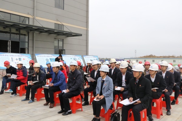 市金潤源集團公司開展十九大精神進工地活動