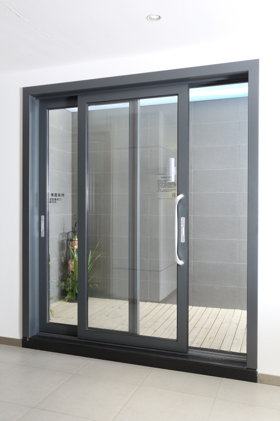 Thermal break profiles sliding door