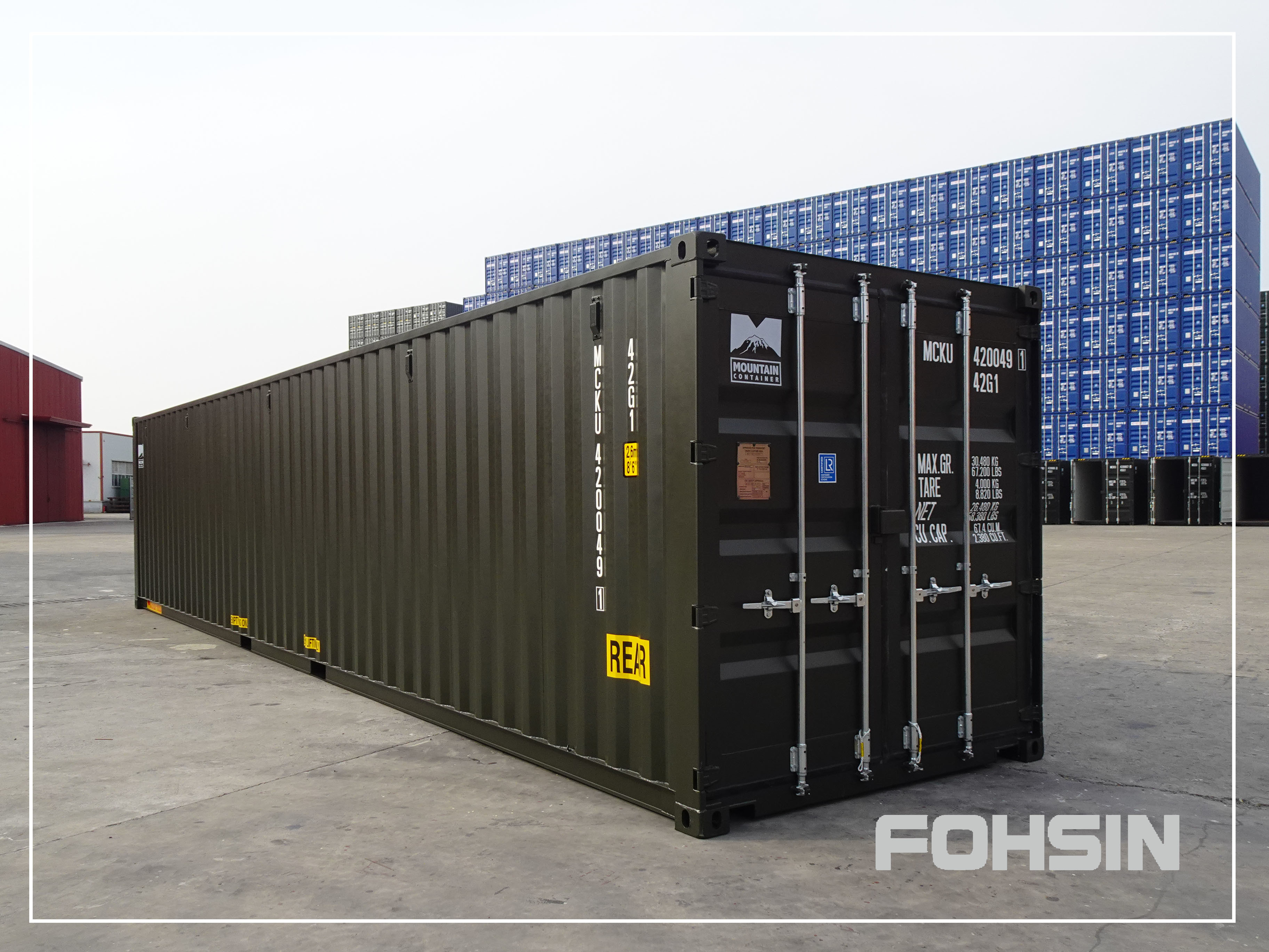 40'DD Standard container