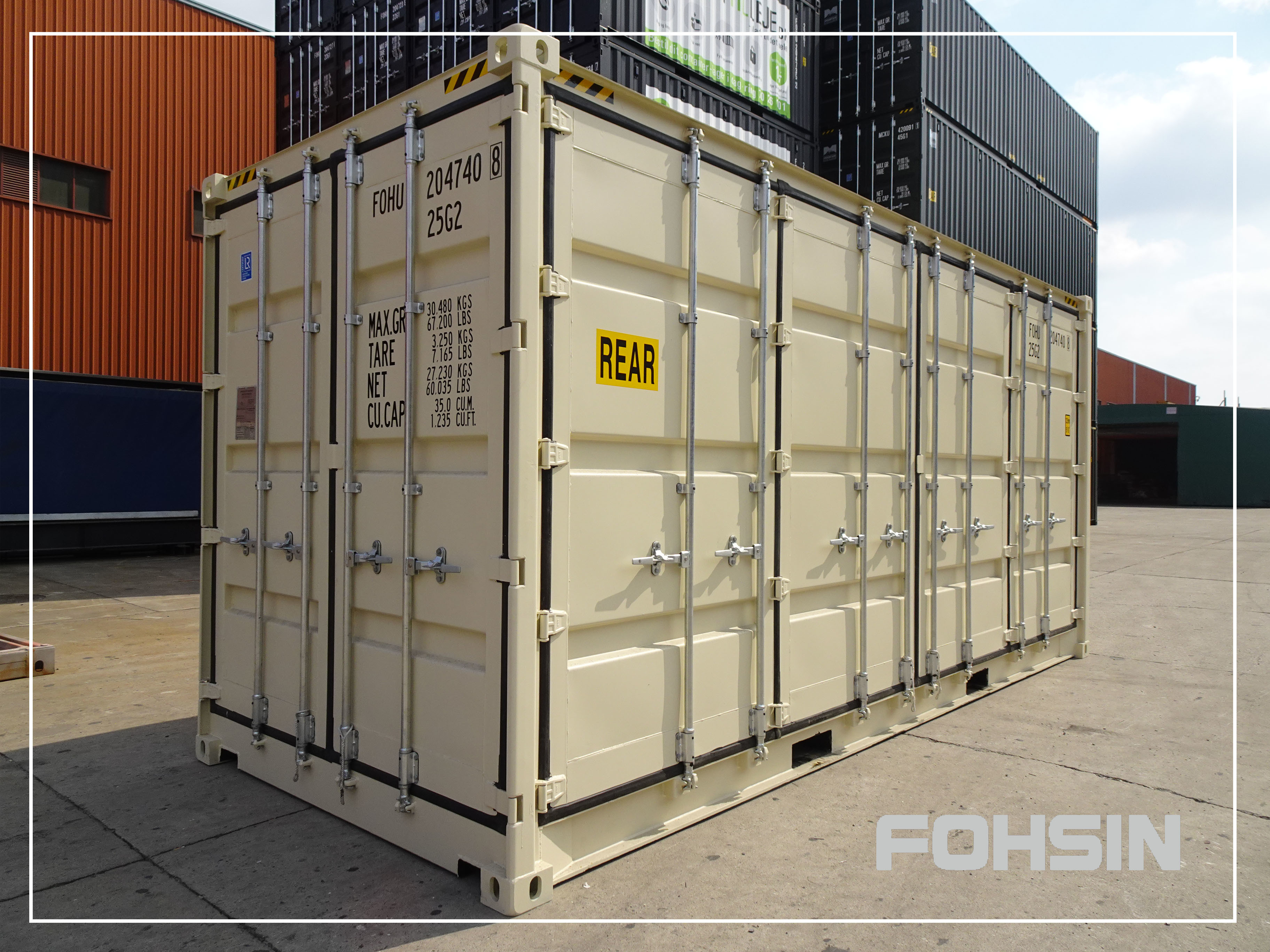 20'HCOS Standard container