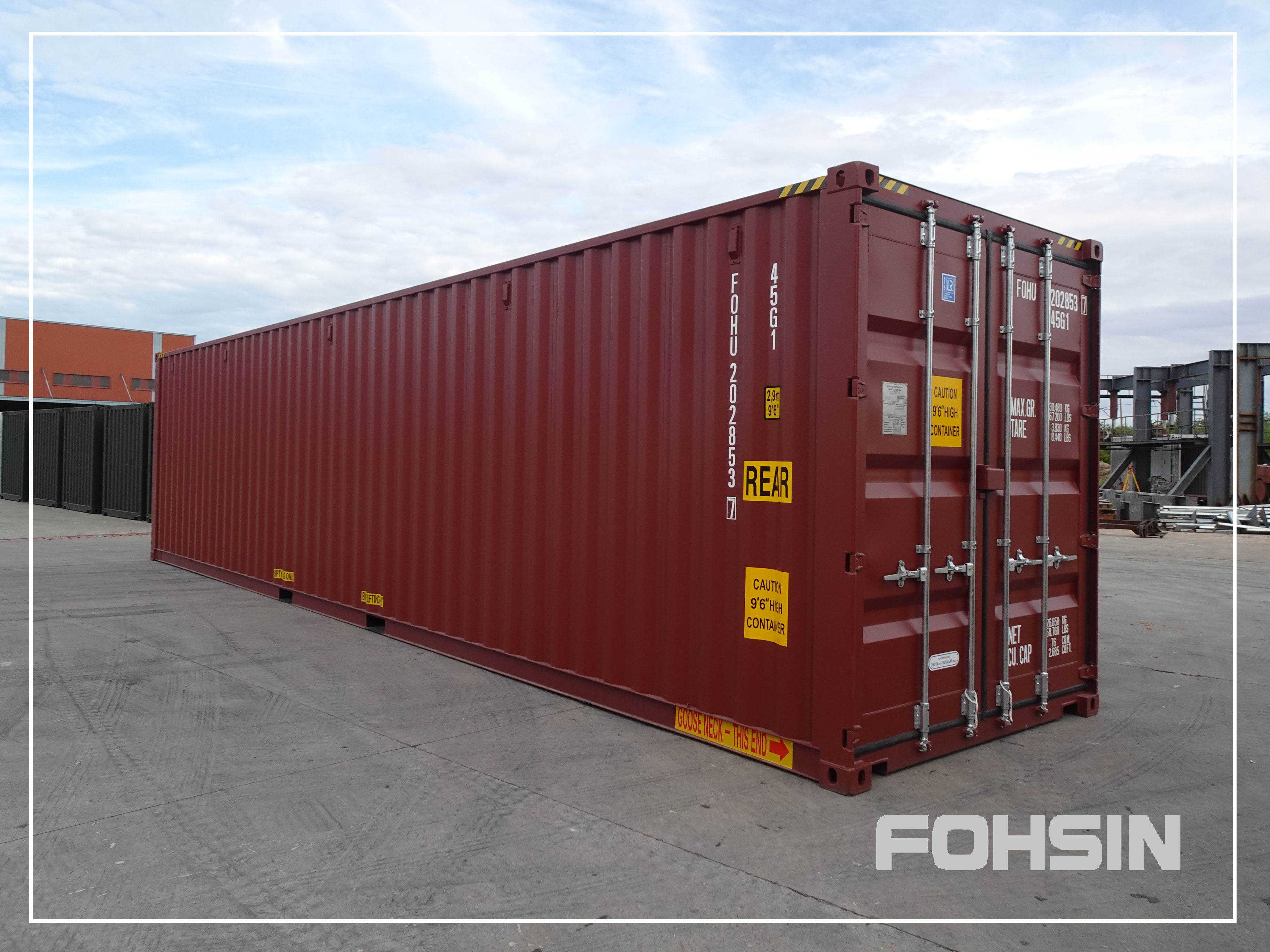 40'HCDD Standard container