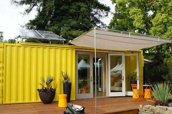 集装箱活动房屋创意建筑设计:Sunset Idea House