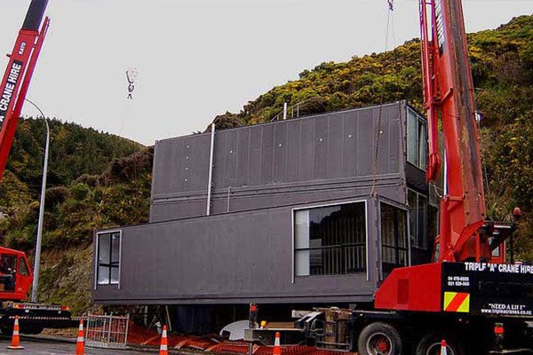 集装箱房屋作品: Wellington Container house