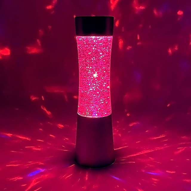 Rainbow Glitter Speaker Lamp