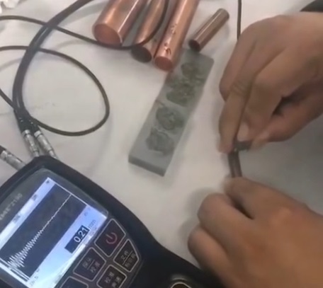 0.2mm Super thin pipe thickness measurement