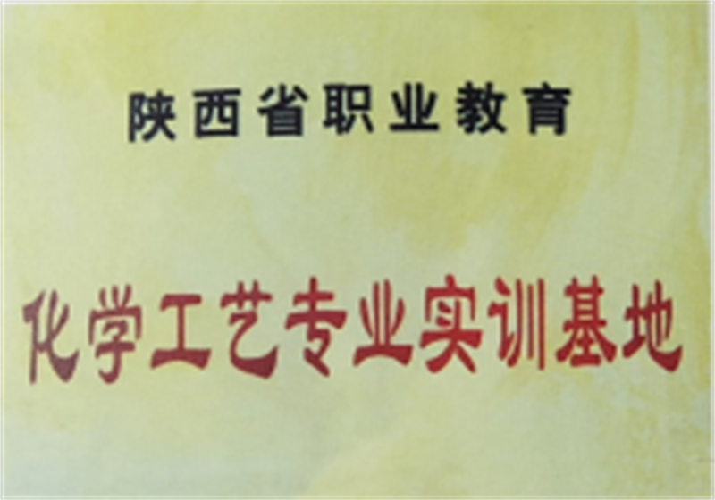 化學工藝專業(yè)實訓基地（學校早期榮譽）