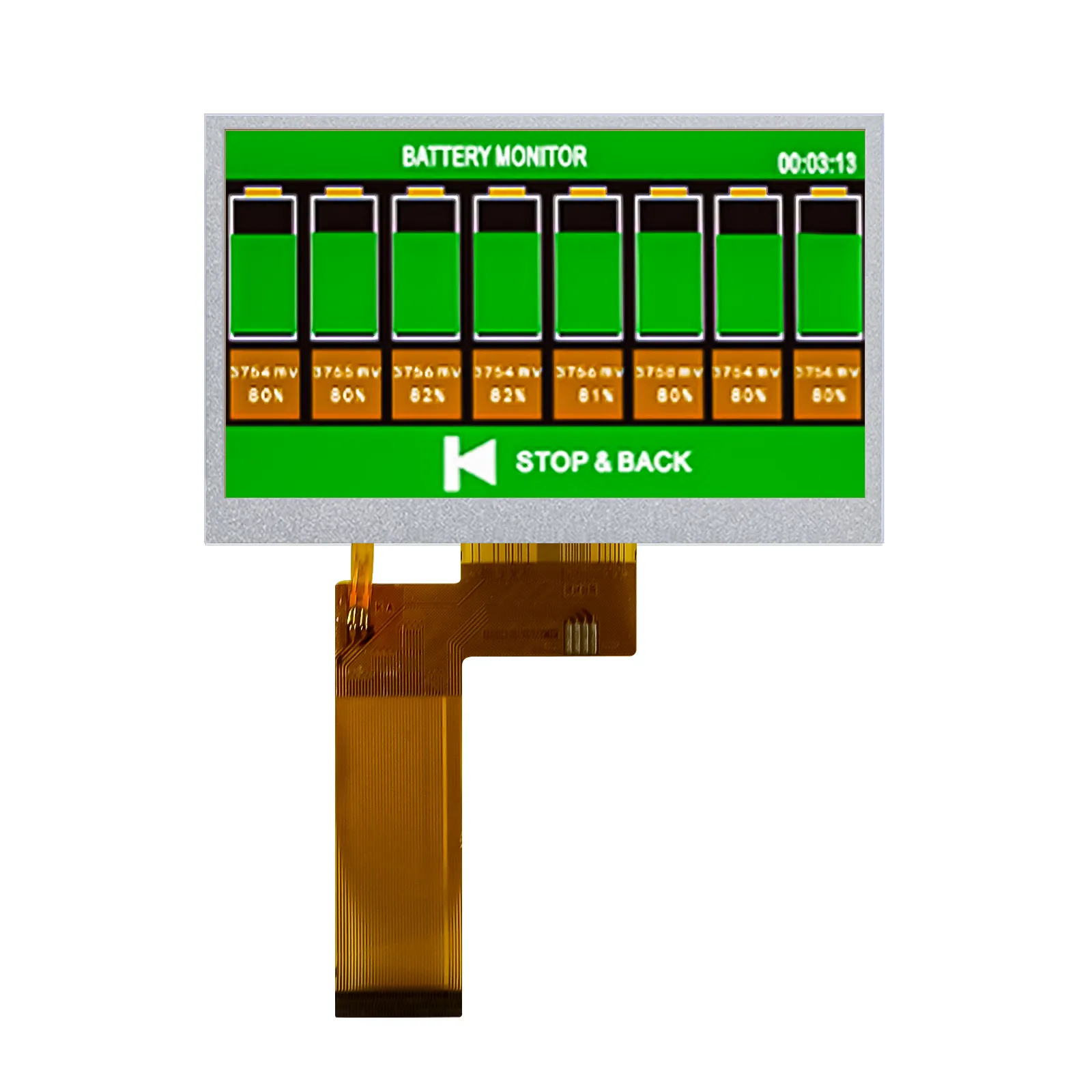 4.3 inch 480x272 40pin RGB LCD screen (HC043TE20029-B58)