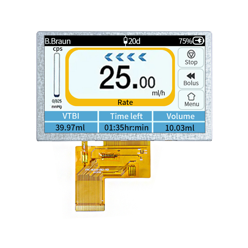 4.3 inch TFT LCD for infusion pump (HC043TE45031-B03)