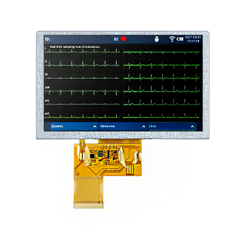5 inch 800x480 TFT LCD for 3 channel electrocardiograph machine (HC050TG25031-27 )