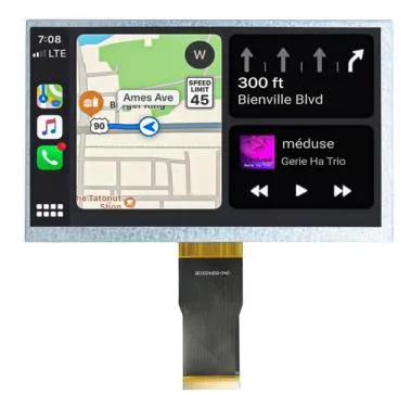 7 inch LCD Display for car dashboard 1024x600 (HC070IKA0057-F59）