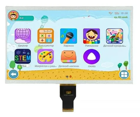 10.1 inch IPS 1024*600 resolution 40PIN LVDS 500nits for kids tablet(HC101IK50050-A86）