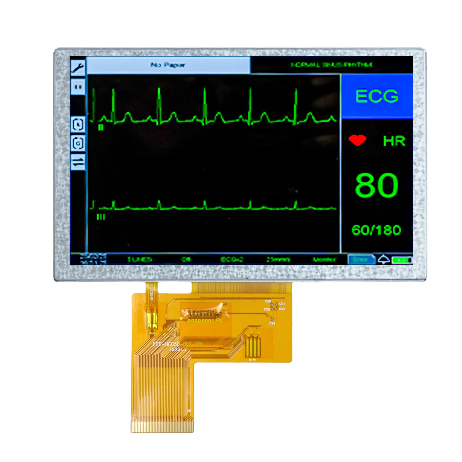 50pin RGB TFT LCD 800x480 5 Inch LCD Display Module (HC050IGA0031-B04)