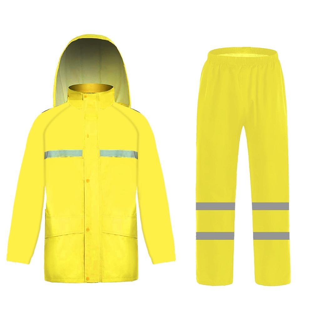 Hi-Vis Safety Raincoats HC-RJ03