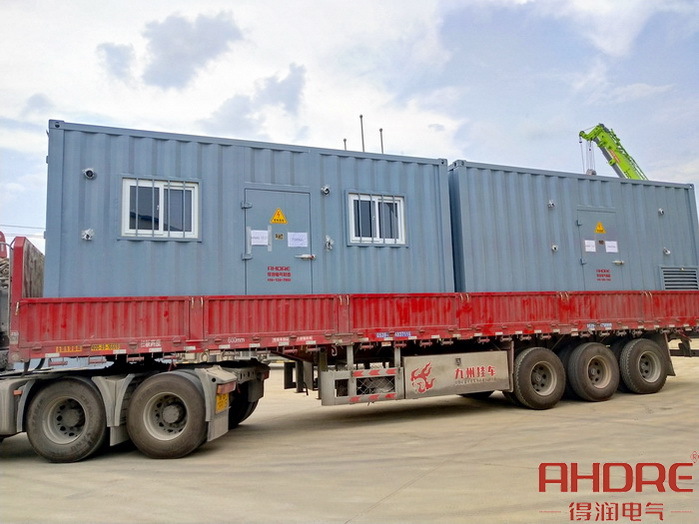 111    Intelligent containerized substation transportation to MMG movable grinding station project