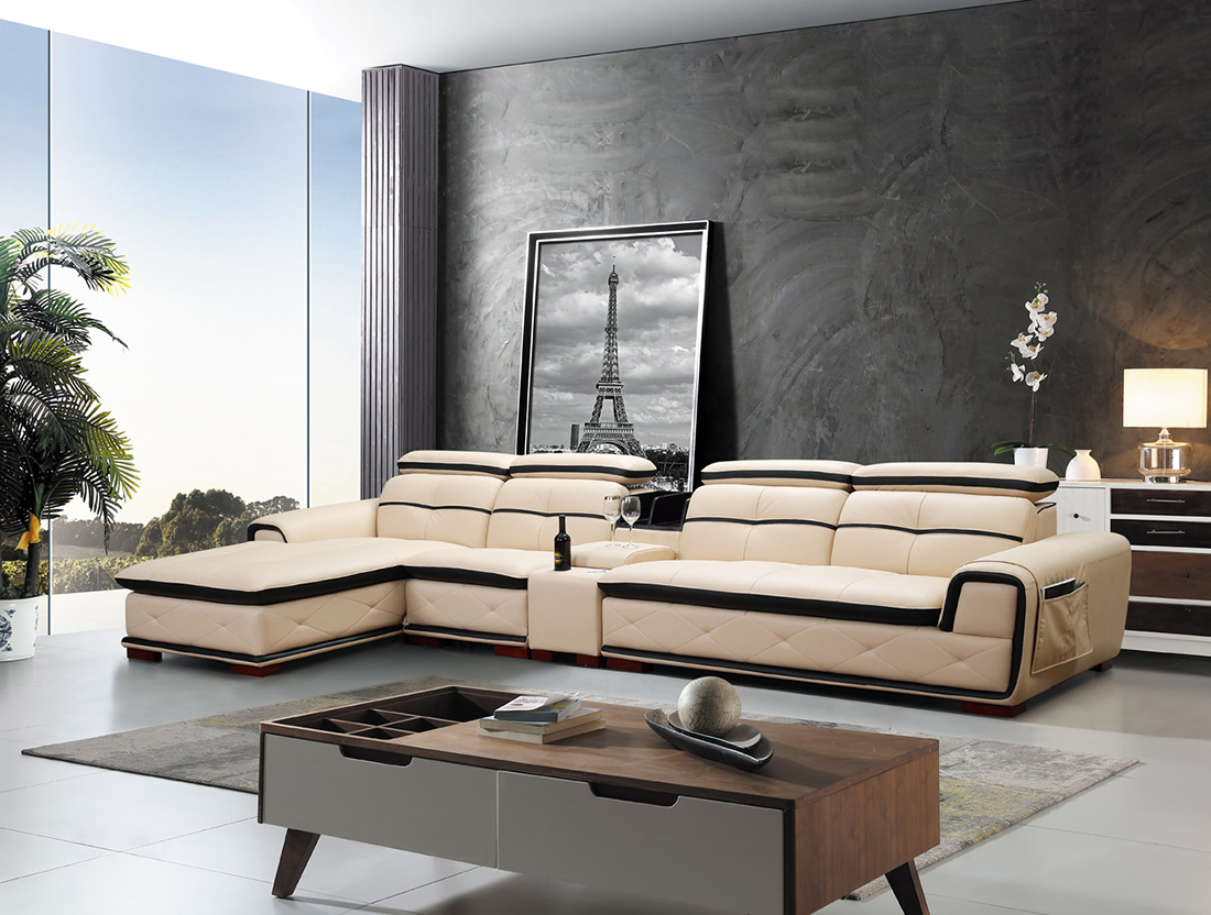 Leather sofa