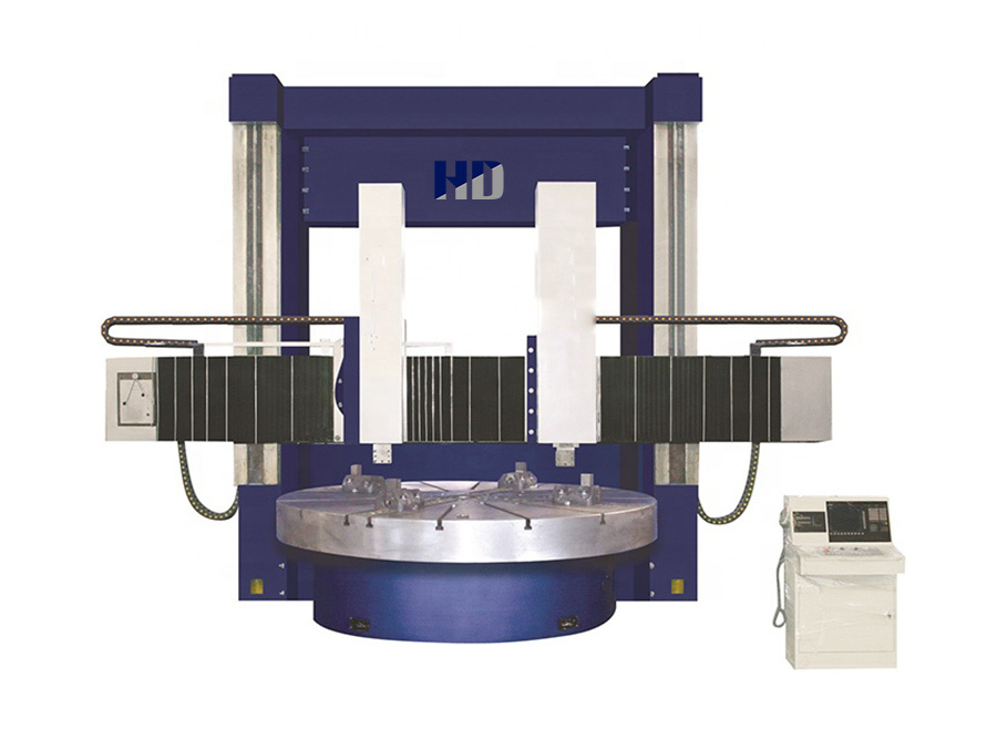 Manual Double Column Vertical Lathe