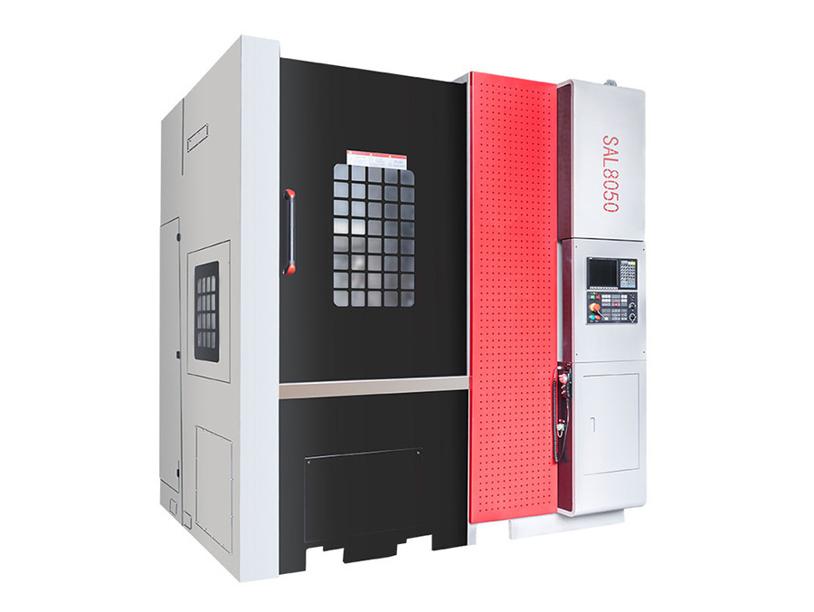 SAL5080 High Speed 2 Axis CNC Vertical Turning Lathe with Live Milling for Metal Working Mold Manufacturing