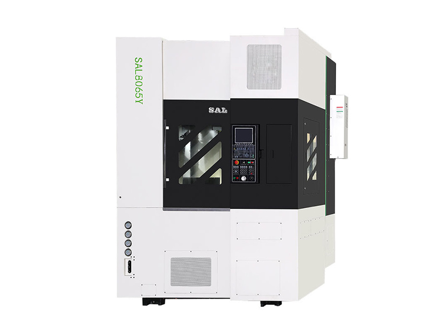 CNC Vertical Lathe Center SAL8065Y Vertical Turning System High-Speed Vertical Lathe for Shaft
