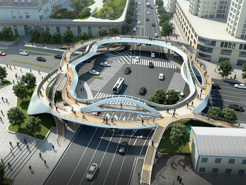 Wanda Plaza Overpass Wanda Plaza Overpass
