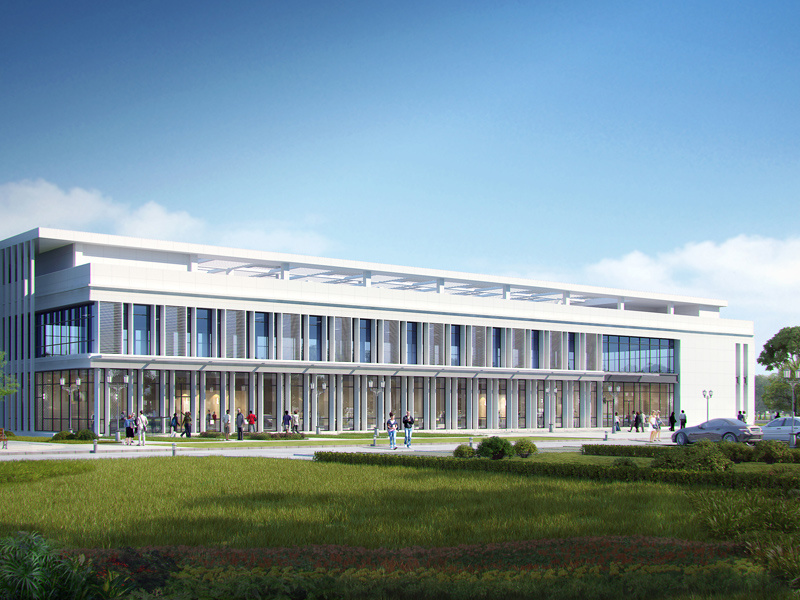 Infection Department Building of Yantai Affiliated Hospital of Binzhou Medical University Infection Department Building of Yantai Affiliated Hospital of Binzhou Medical University