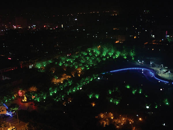Virtual Show of Overall Lighting of Weiyuan in Weishan