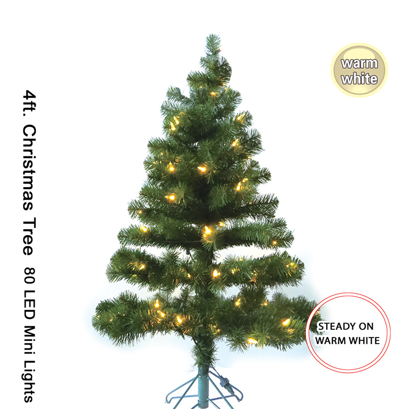 Christmas Tree -4 feet - Warm White