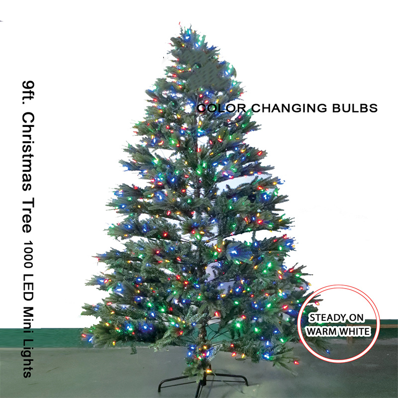Christmas Tree - 9 feet - Double Crystal Cup