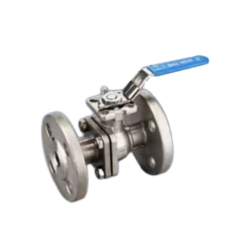 FB6013A | 2-PC Ball Valve Flanged End with Mounting Pad