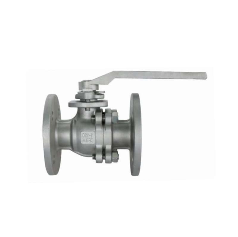 Two piece American standard flange ball valve