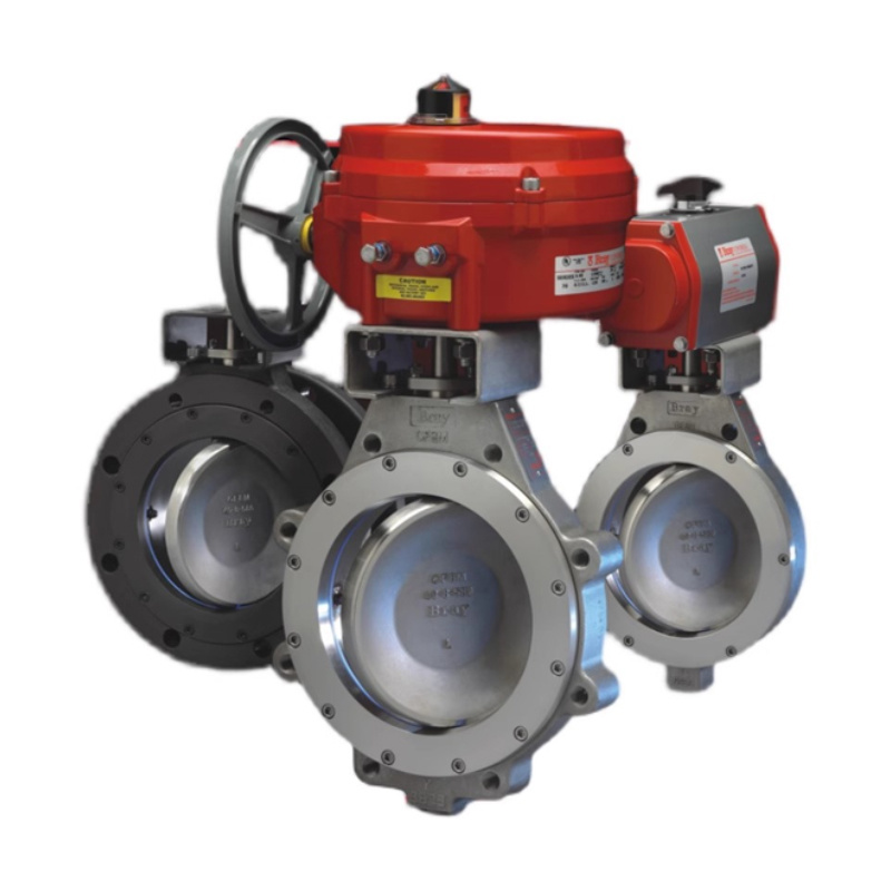 Pneumatic butterfly valve