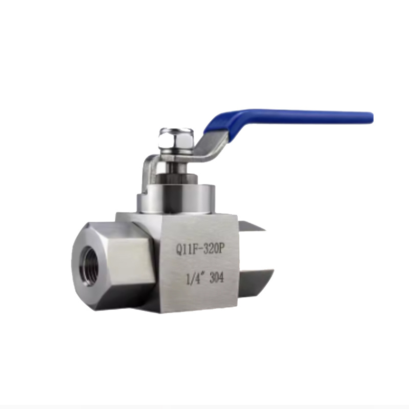 Stainless steel high pressure ball valve