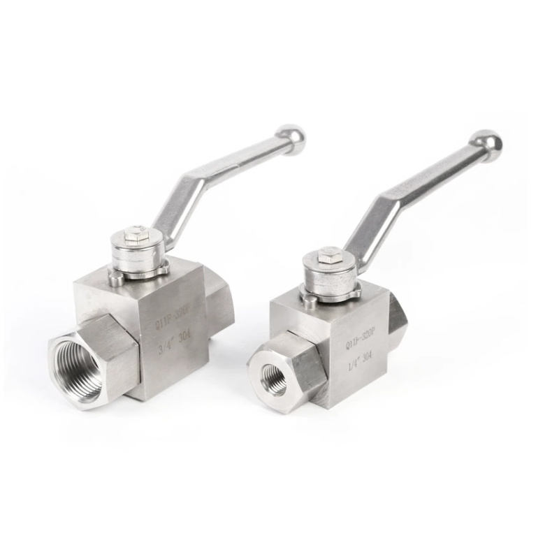 Stainless steel high pressure ball valve