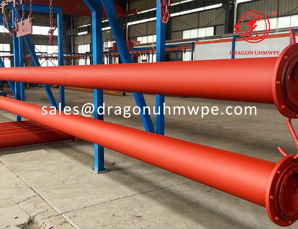 1500m Dragon uhmwpe alinetuberde acero para el transporte de residuos de mina de oro