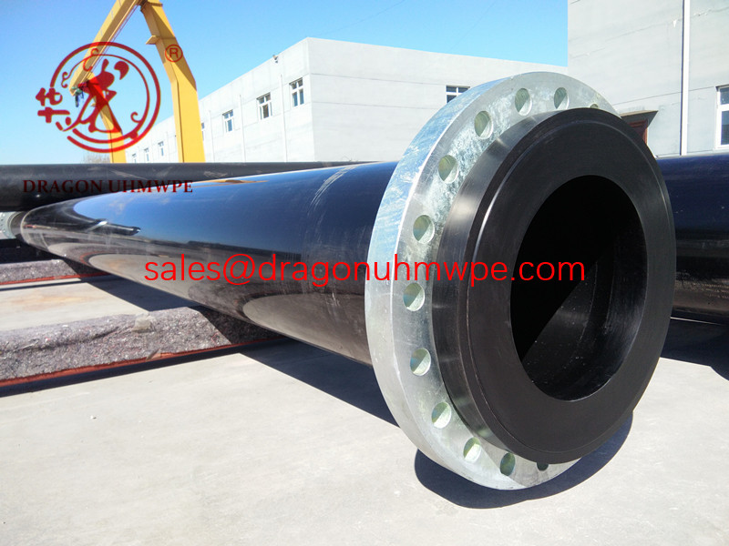 Chile copper mine tailing slurry pipeline made of UHMWPE pipes