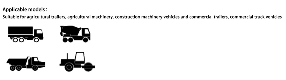 Ag Trailer , Implements &  Commerical Trailer Application wheel