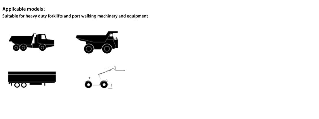 Stopper wheel for Heavy Duty Forklift & Port Machinery