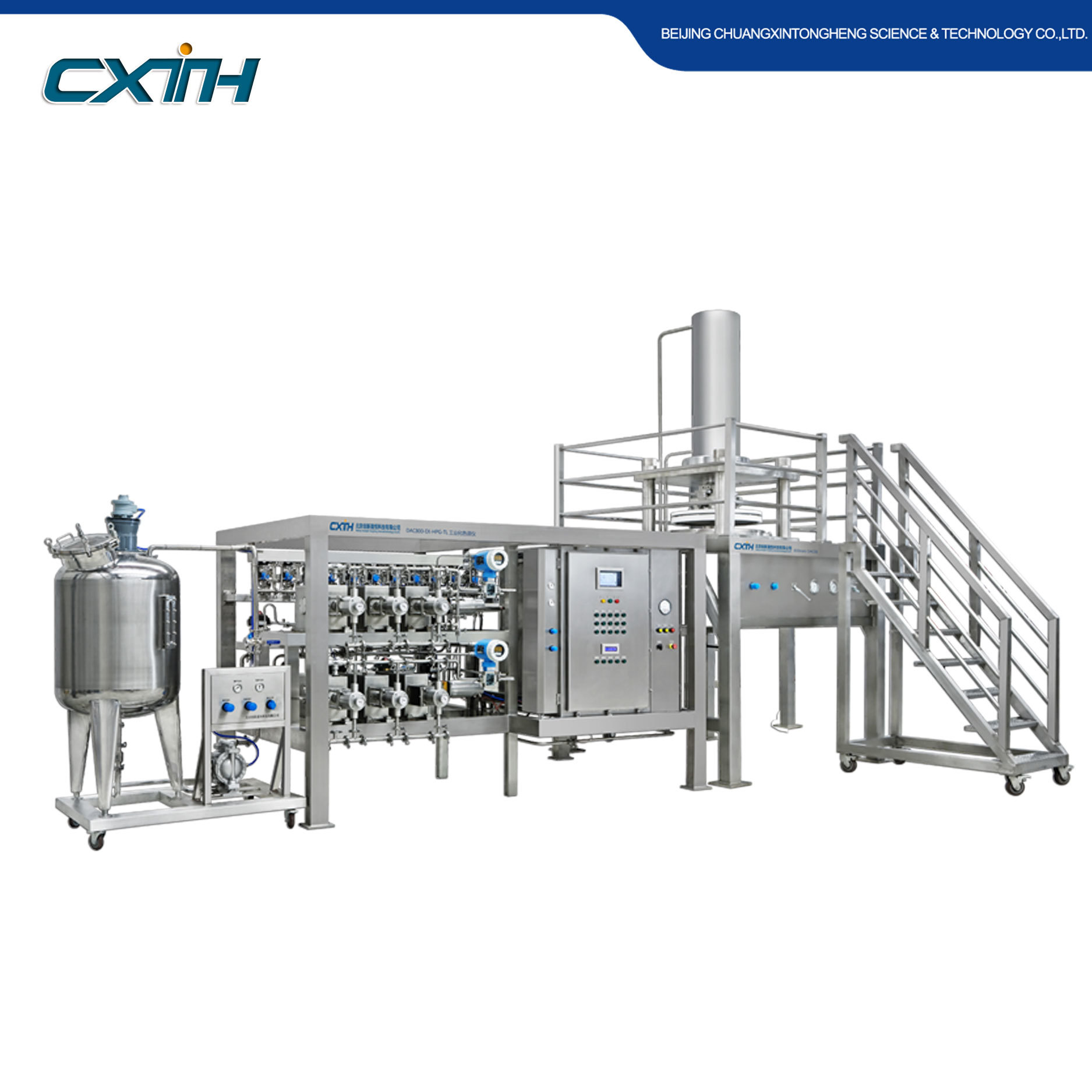 Second-generation Industrial Preparative Liquid Chromatography System ...