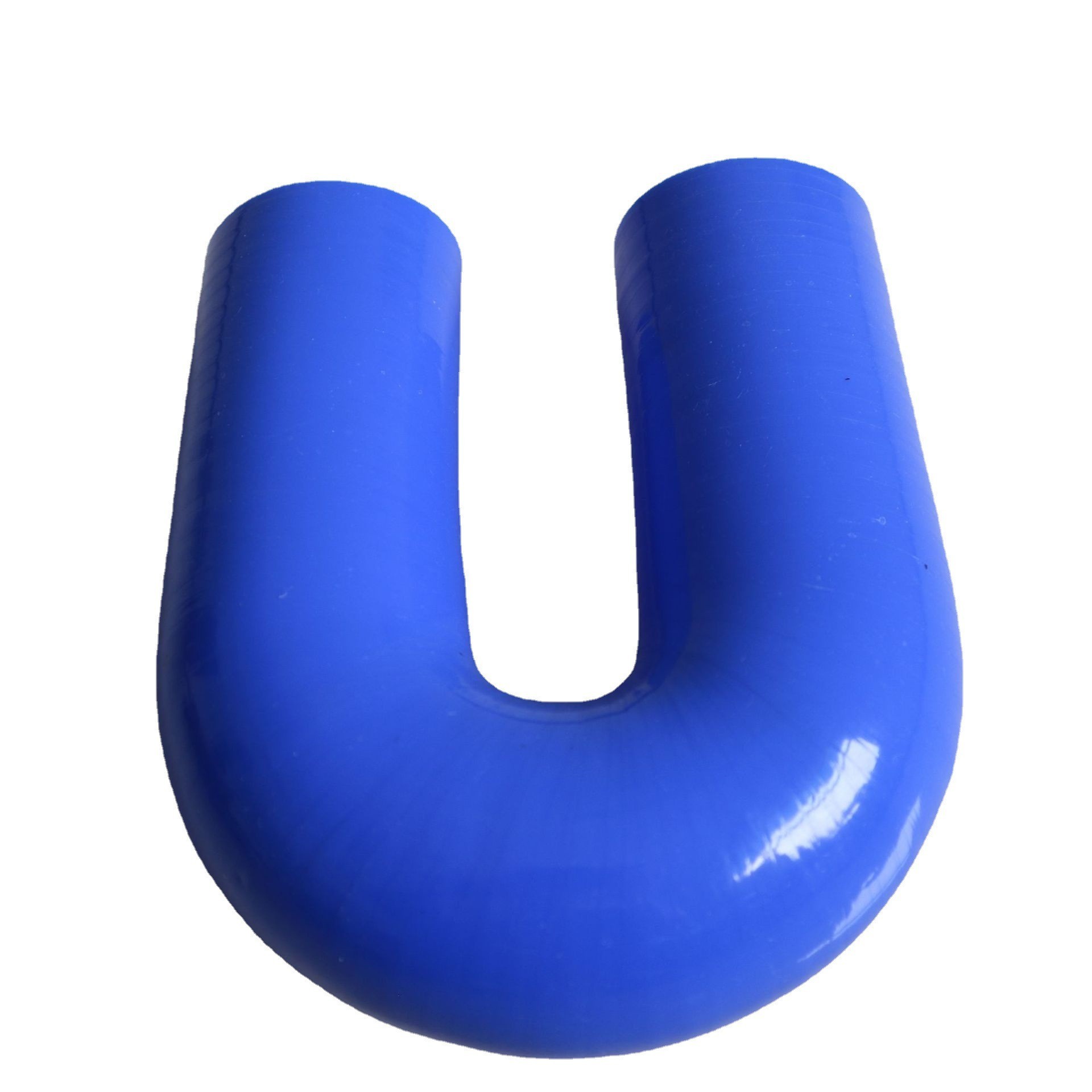 Temperature and pressure resistant 180° U-shaped silicone hose from our own factory.