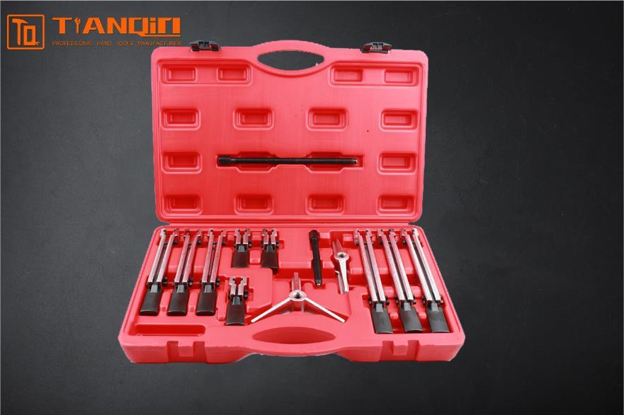 Two and three jaw bearing puller set