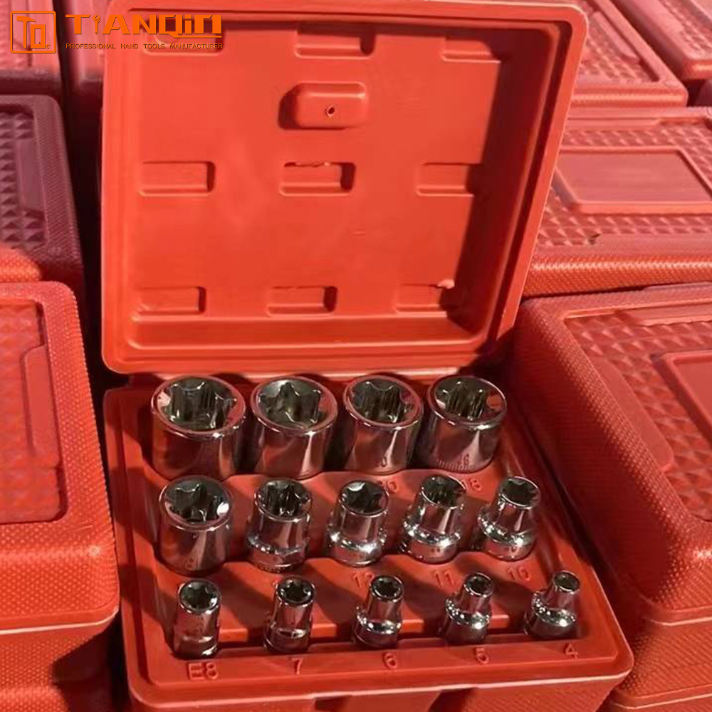 14pcs E-type socket set