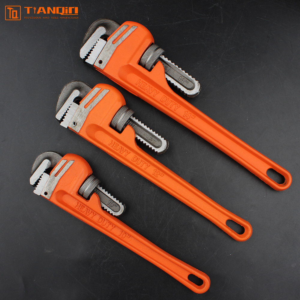 Heavy duty pipe wrench