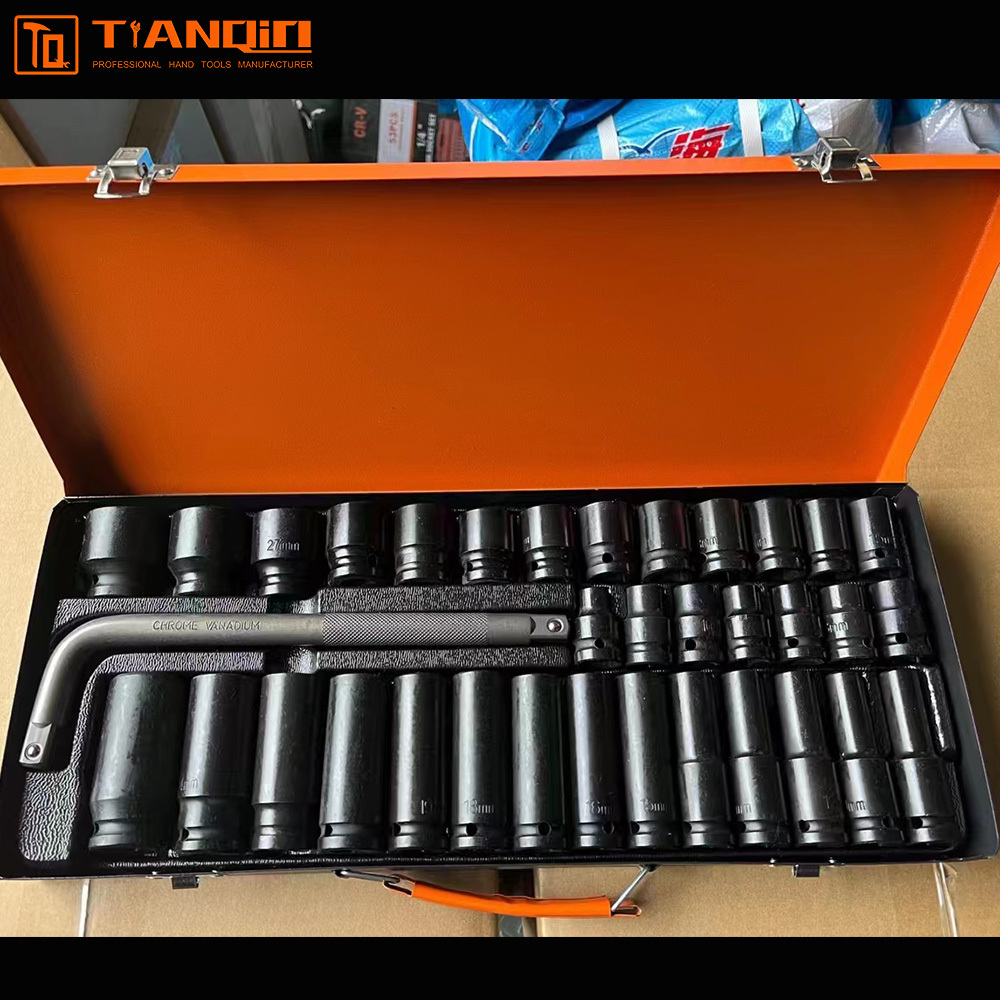 35pcs Bent Rod Pneumatic Socket Set