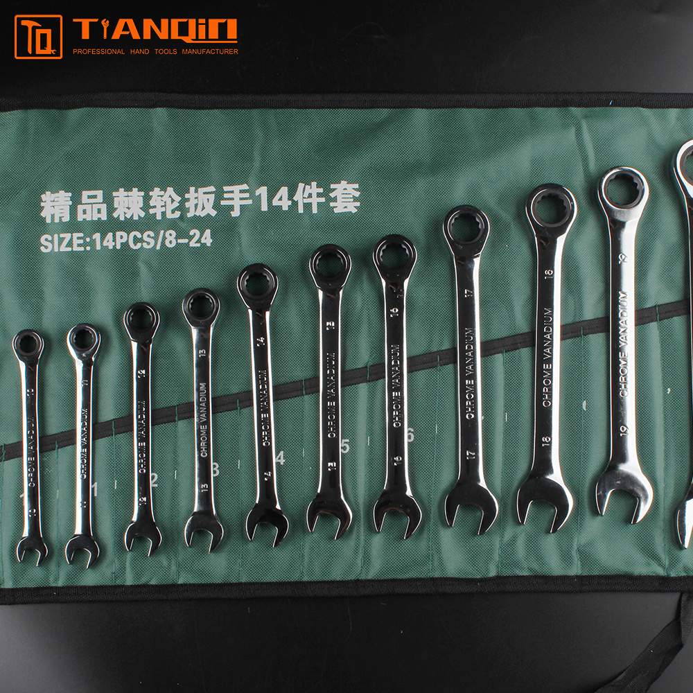 14pcs ratchet wrench set