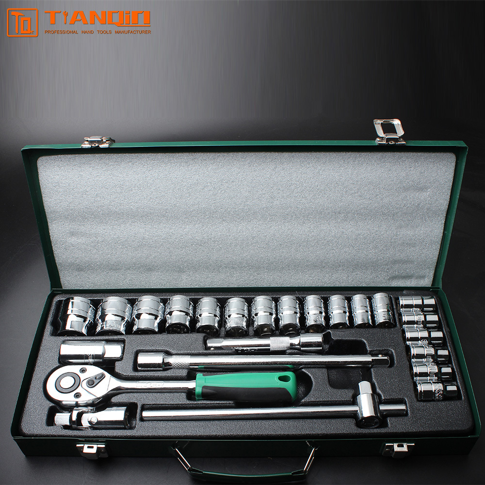 24pcs Tin box socket set