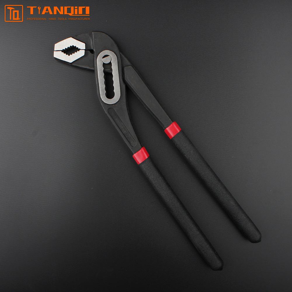 Non-slip handle Blackened pump plier
