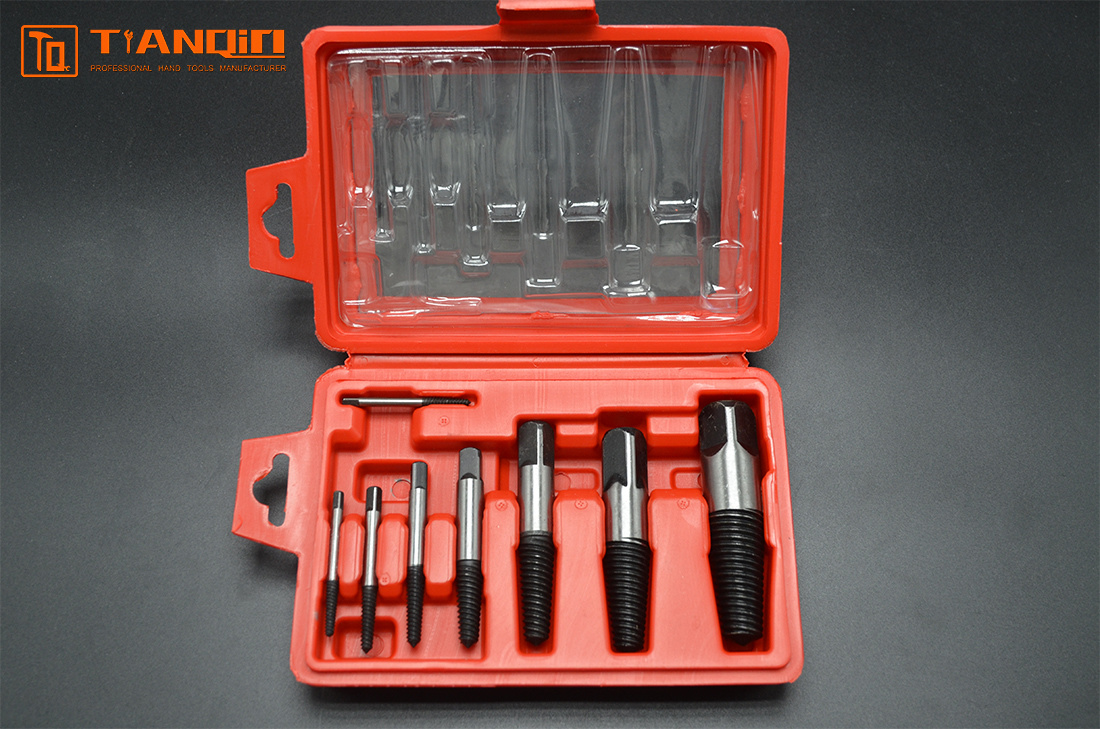 TQ-SE3 8PCS Screw  Extractor 40CR  Material