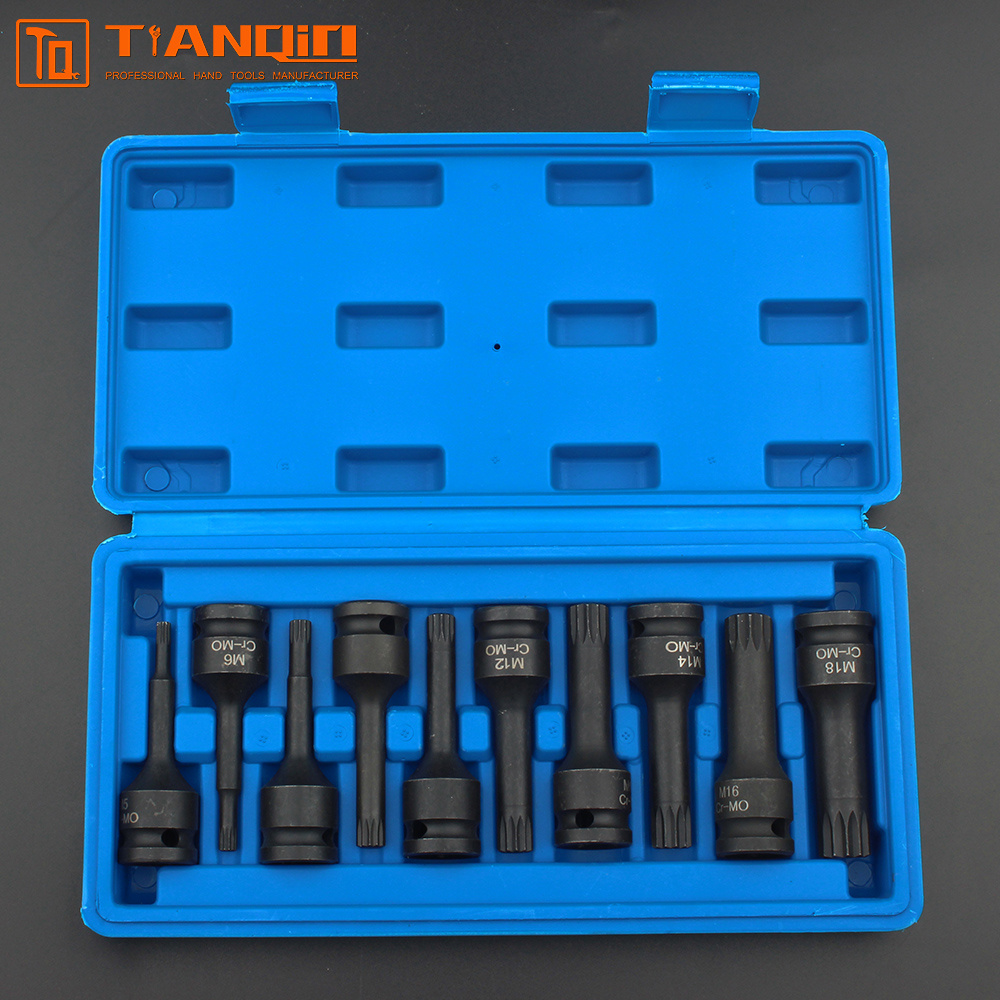 10pcs M socket set